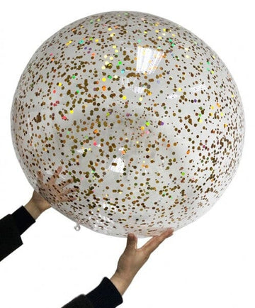 Fun Ballon Ball Glitzer 85 cm