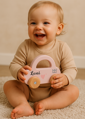 handmade personalisiertes baby spielzeug auto, erstes auto