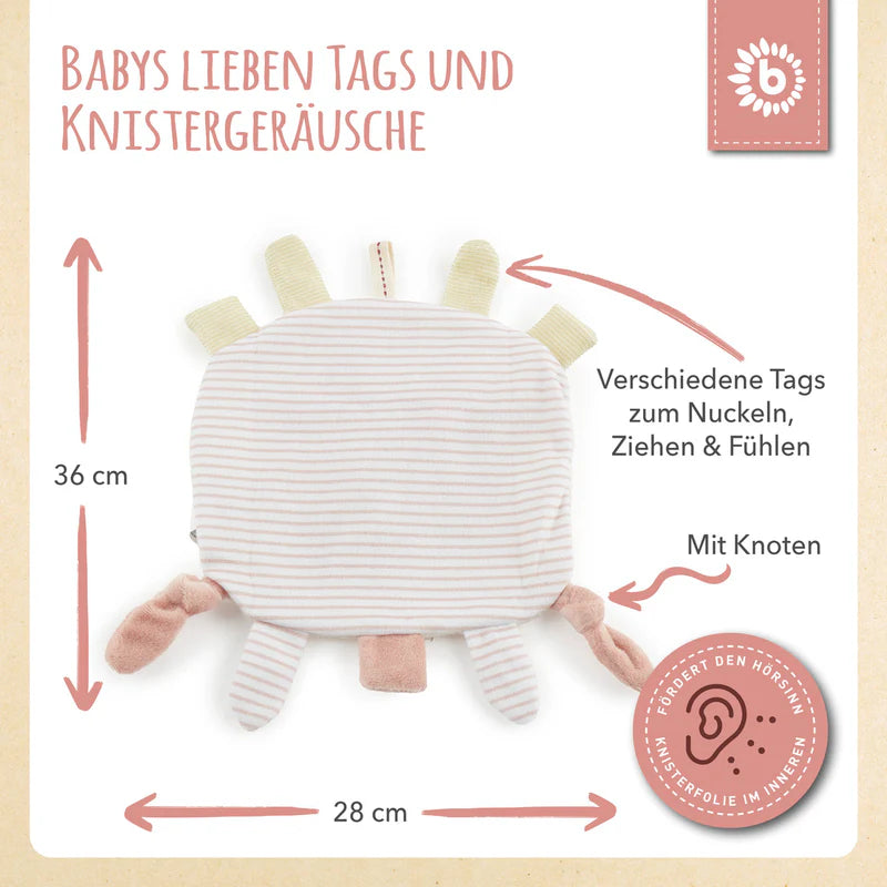 Knistertuch Reh Ella Schmusetücher Bieco 