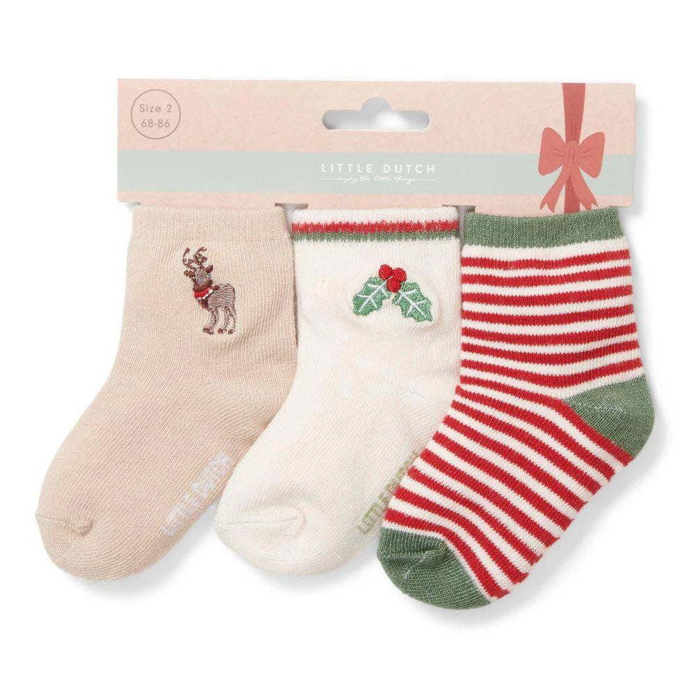 Little Dutch Weihnachtssocken 1.5 - 4 Jahre Weihnachten Little Dutch 