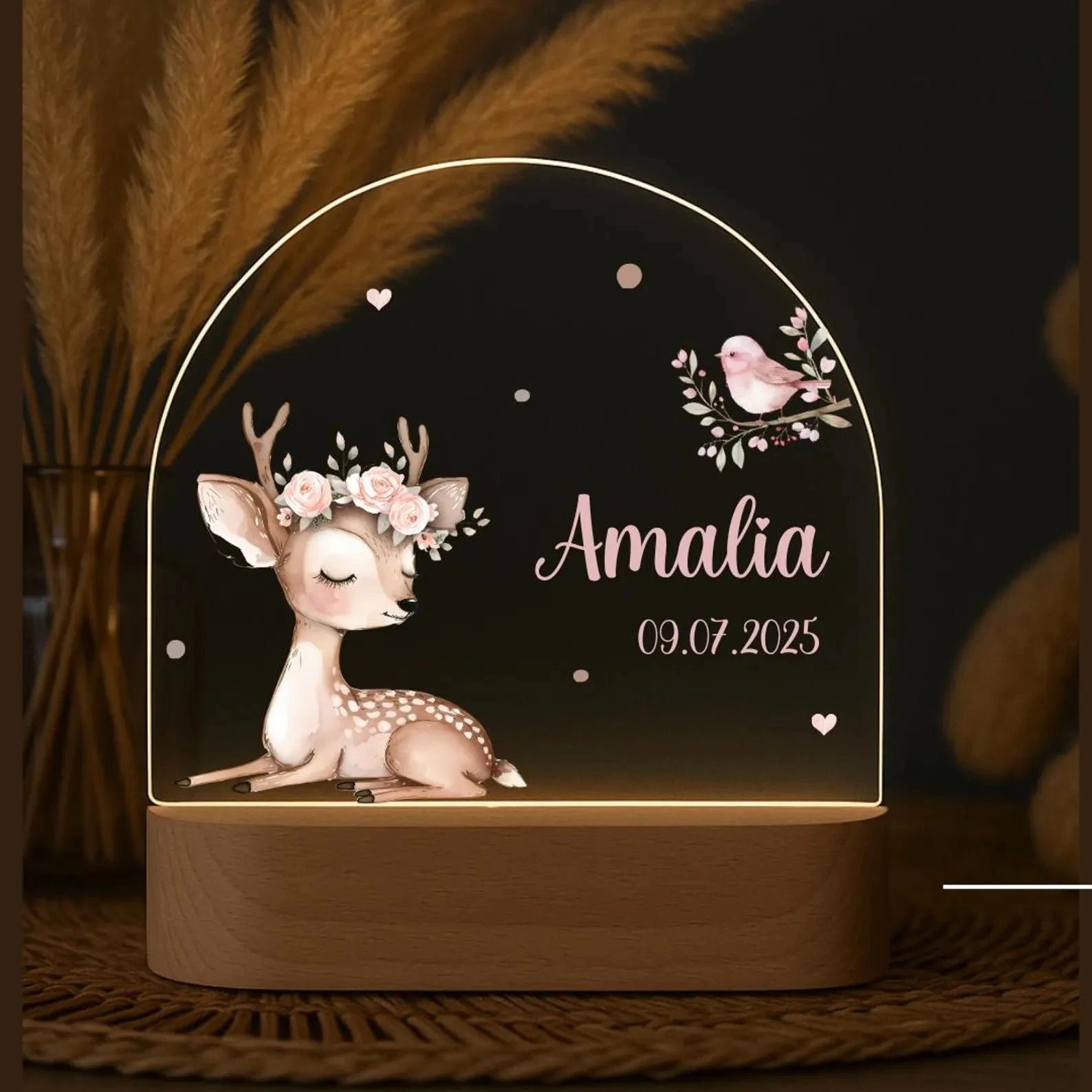 Nachtlicht REH und Vogel minipishop 