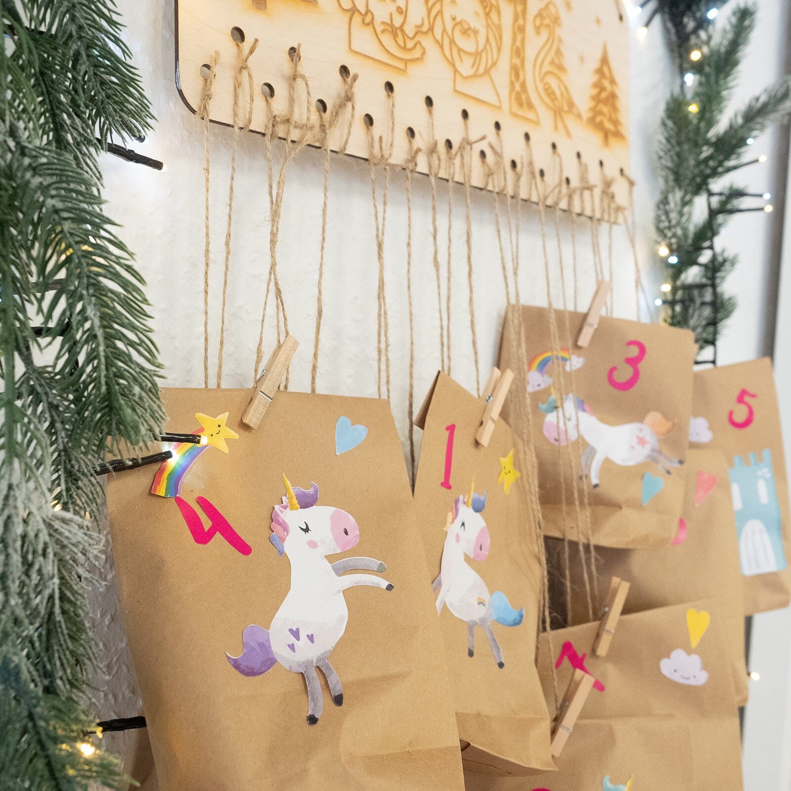 Personalisierter Adventskalender zum Befüllen Motiv Arche Tiere Adventskalender minipishop 