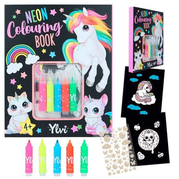 Ylvi Neon Malbuch