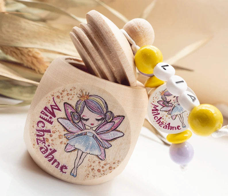 Milchzahndose mit Namen Maedchen Zahnfee Prinzessin Milchzahndose minipishop 