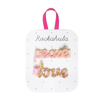 Rockahula Love Peace Haarspangen Set Haarclip
